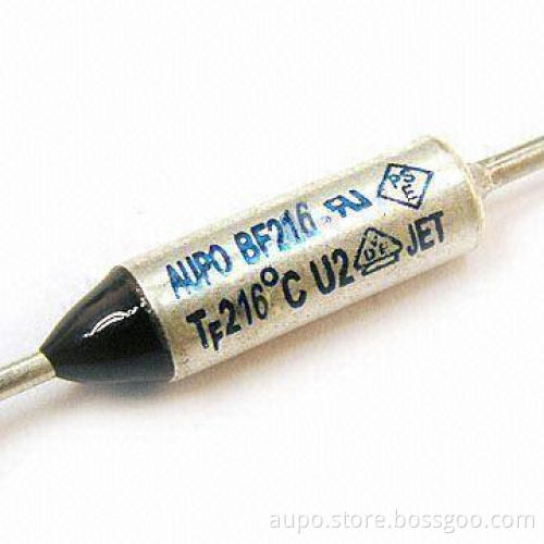 10A, 250V Thermal Cutoff/Protector with 216 Degrees Celsius Temperature and UL/VDE/CCC Marks